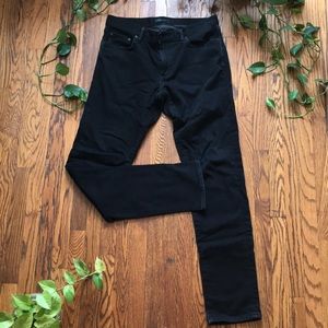 Uniqlo heattech black jeans